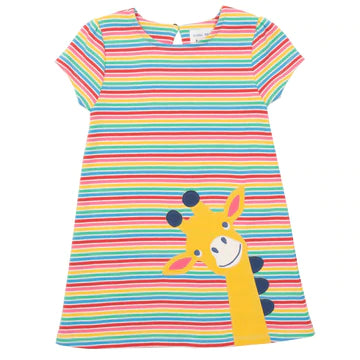 Giraffe dress (GOTS)