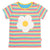 Flower power t-shirt (GOTS)