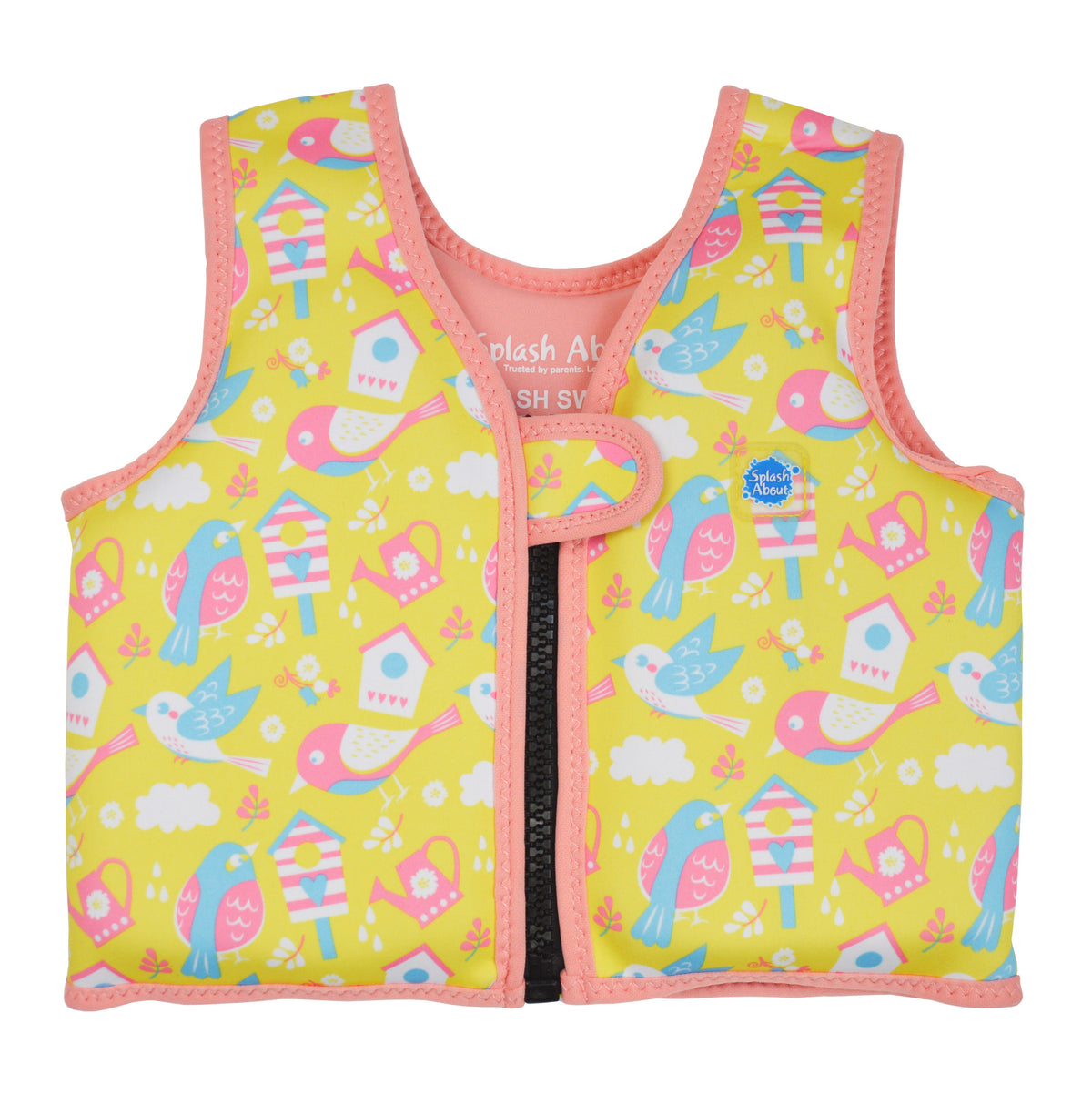 Go Splash Swim Vest Garden Birds