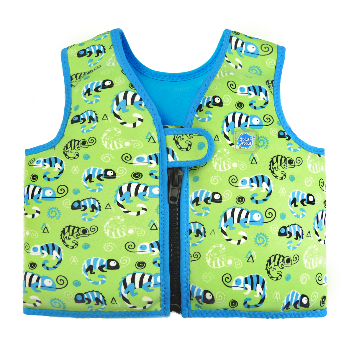 Go Splash Swim Vest Green Gecko