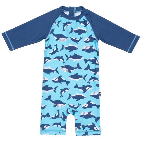 Flippers & fins sunsuit