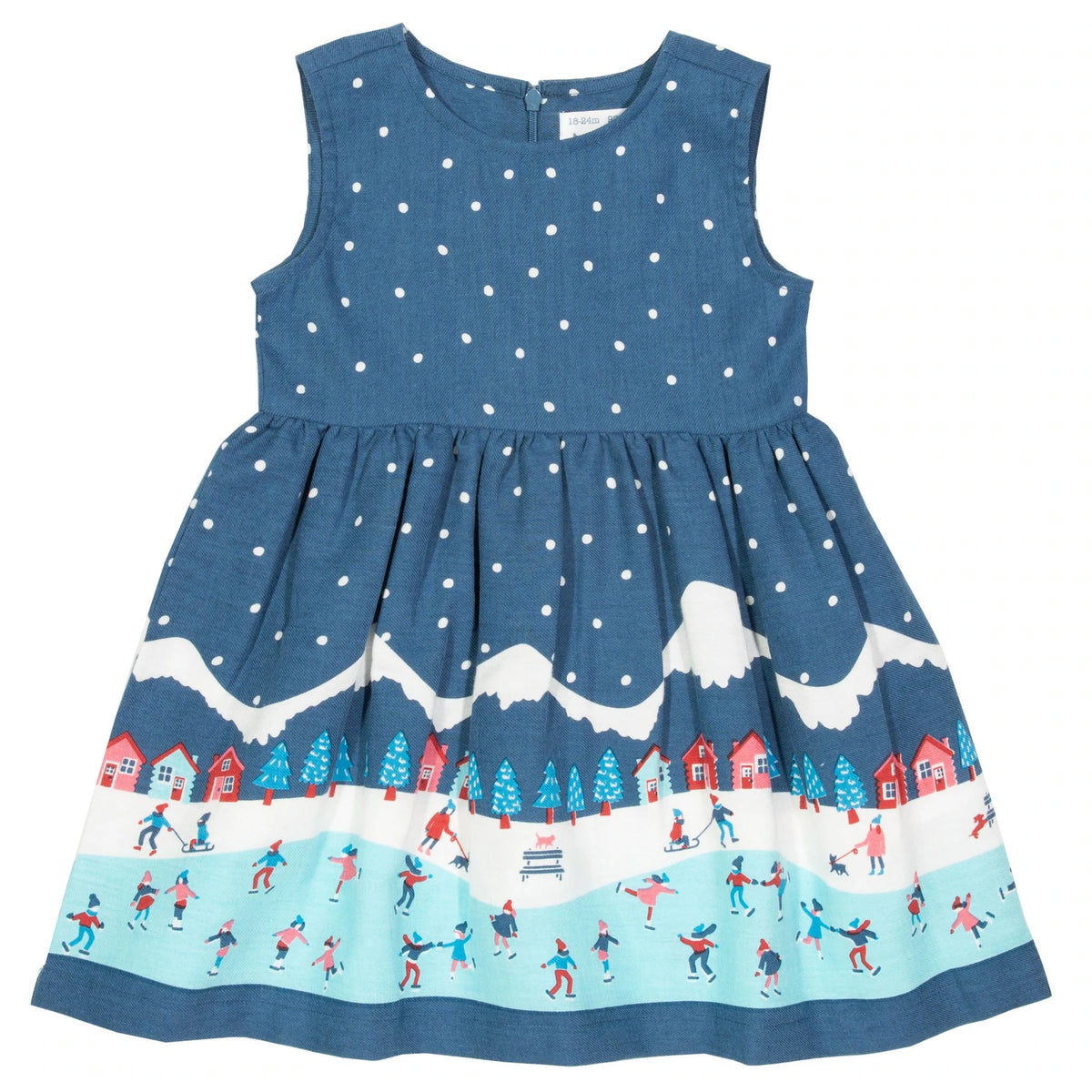 Mini ice dance dress (GOTS)