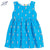 Seahorse stripe dress (GOTS)