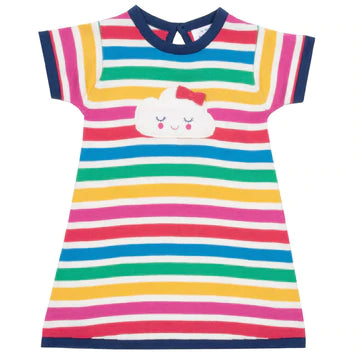 Happy cloud knit dress (GOTS)
