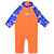 Toddler 3/4 length Sunsuits Pink/Blue/Orange