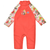 Toddler 3/4 length Sunsuits Pink/Blue/Orange